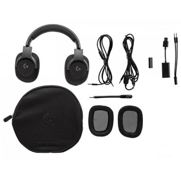 Наушники и гарнитуры: Наушники с микрофоном Logitech G433 USB [981-000668] фотографии