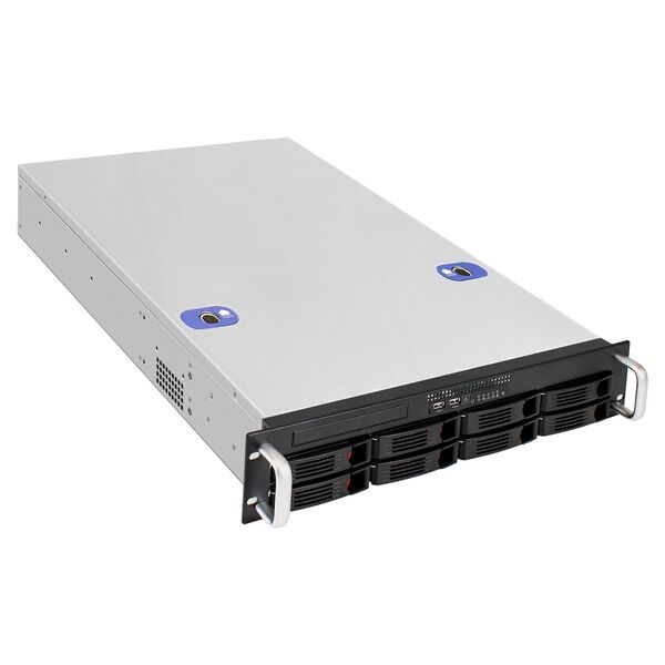 Купить Exegate Pro 2U660-HS08 RM 19", высота 2U, глубина 660, Redundant БП 2x1200W, 8xHotSwap, USB [EX294564RUS], изображение 2 в компании Зеон