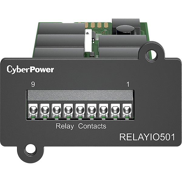 Купить Релейная карта управления CyberPower RELAYIO501 Dry contact relay card for OL, OLS, PR, OR series UPSs, 0.54x0.36x0.76m., 0.052кг, изображение 2 в компании Зеон