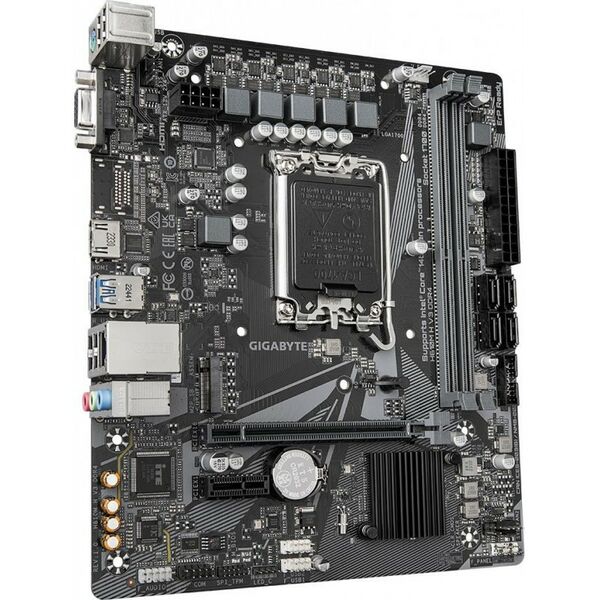 Материнские платы: Материнская плата GigaByte H610M H V3 DDR4 LGA1700 Intel H610 2xDDR4 mATX AC97 8ch(7.1) GbLAN+VGA фотографии