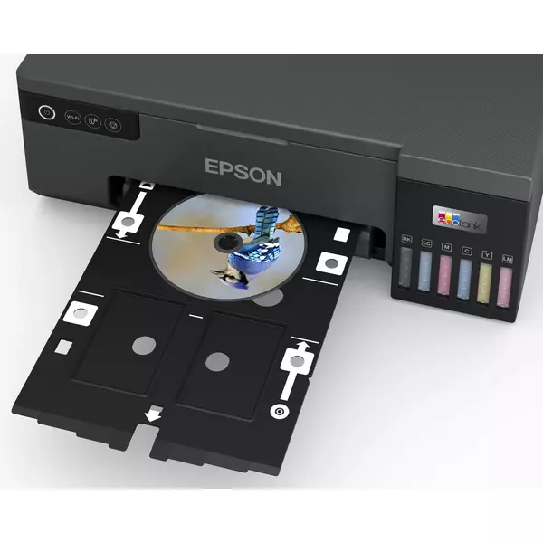 Купить Принтер струйный Epson L8050 A4, 6 цв., 22 стр/мин, USB 2.0, WiFi [C11CK37405/C11CK37506/37507], изображение 4 в компании Зеон