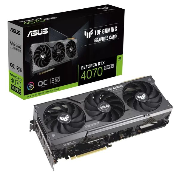 Купить Видеокарта Asus GeForce RTX 4070 Super 12Gb [TUF-RTX4070S-O12GGAMING] в компании Зеон