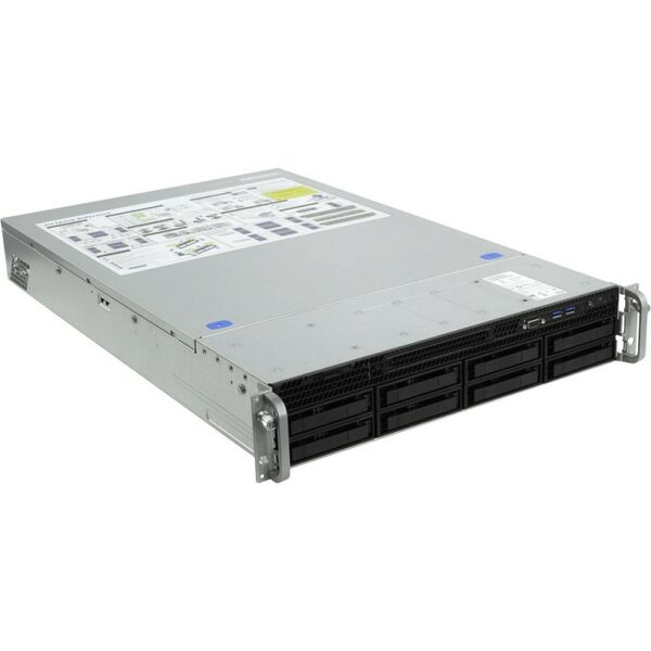Серверные платформы: Сервер YADRO Экспресс Архив X2-200 2U, 2 x Intel Xeon 4214R, 2x32 GB 2933 MHz, 2x10 TB HDD SAS 7.2k, 2x240 GB SSD SATA, RAID SAS/SATA 8i w BBU, 4x1 GbE, 2x1300 W, Rails, 3Y War-ty 9x5 [EXPRESSAR2UMR_23Q1MR] фотографии
