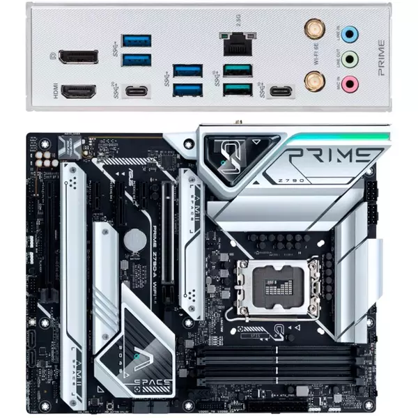 Купить Материнская плата Asus PRIME Z790-A WIFI LGA1700  2xPCI-E HDMI+DP 2.5Gb LAN+WiFi+BT SATA ATX 4DDR5 RTL, изображение 5 в компании Зеон