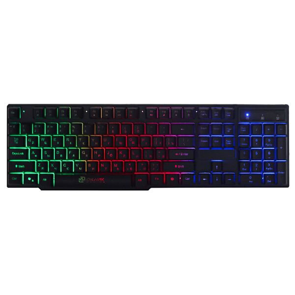 Купить Клавиатура Oklick 780G SLAYER Черный, USB, for gamer, LED [412899], изображение 8 в компании Зеон