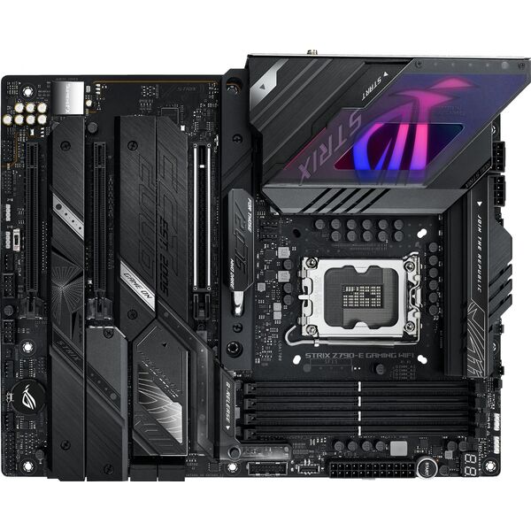 Купить Материнская плата Asus ROG STRIX Z790-E GAMING WIFI LGA1700 Intel Z790 4xDDR5 ATX AC`97 8ch(7.1) 2.5Gg RAID+HDMI+DP, изображение 7 в компании Зеон