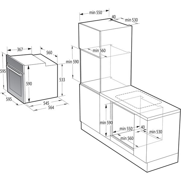 Купить Духовой шкаф Gorenje BO6735E05X нержавеющая сталь/черный, изображение 30 в компании Зеон