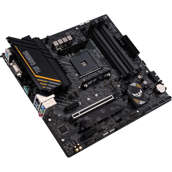 Купить Материнская плата Asus TUF GAMING B550M-E AM4 B550 PCI-E Dsub+HDMI+DP GbLAN SATA MicroATX 4DDR4 RTL, изображение 7 в компании Зеон