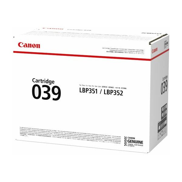 Купить Тонер-картридж Canon 039 Black для LBP351/352 [0287C001] в компании Зеон