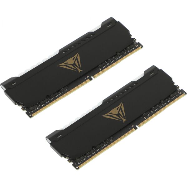 Купить Оперативная память Patriot Viper Steel RGB Gaming 16Gb Kit 2x8Gb DDR4 3600MHz PC4-28800 CL20 DIMM 288-pin 1.35В dual rank с радиатором RTL [PVSR416G360C0K], изображение 2 в компании Зеон