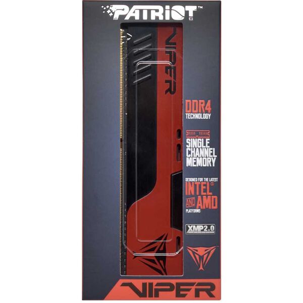 Купить Оперативная память Patriot Viper Elite II Gaming 8Gb DDR4 3600MHz PC4-28800 CL20 DIMM 288-pin 1.35В с радиатором RTL [PVE248G360C0], изображение 10 в компании Зеон