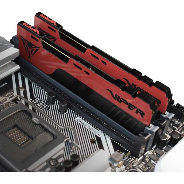 Купить Оперативная память Patriot Viper Elite II Gaming 16Gb Kit 2x8Gb DDR4 4000MHz PC4-32000 CL20 DIMM 288-pin 1.4В kit с радиатором RTL [PVE2416G400C0K], изображение 9 в компании Зеон