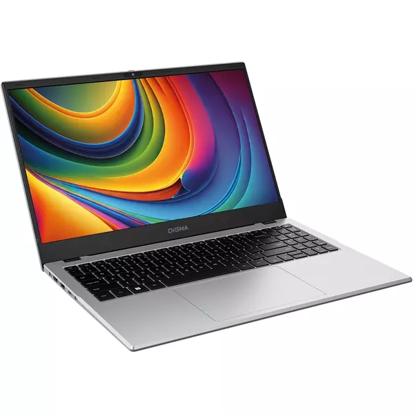 Купить Ноутбук Digma EVE C5802 N100/8Gb/256Gb SSD/Intel Graphics/WiFi/BT/Cam/5900 mAh/15.6" IPS FHD/Win11 Pro/silver [DN15N1-8CXW01], изображение 5 в компании Зеон