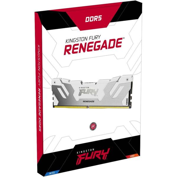 Купить Оперативная память Kingston Fury Renegade  Gaming 16Gb DDR5 8000MHz PC5-57600 CL38 DIMM 288-pin 1.45В single rank с радиатором RTL [KF580C38RW-16], изображение 3 в компании Зеон