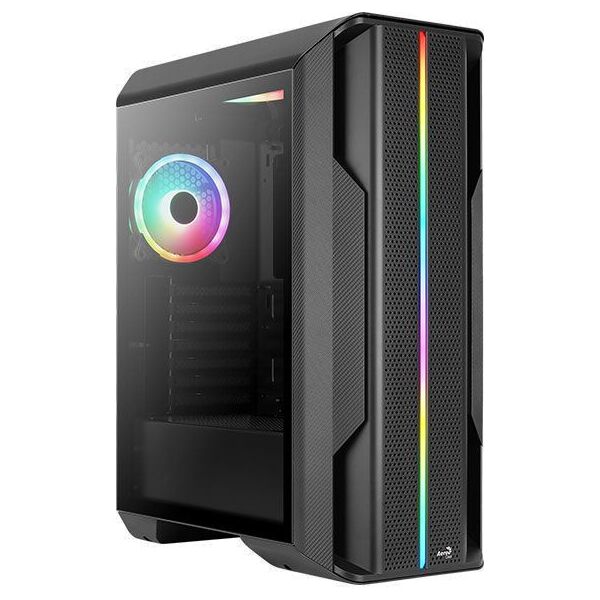 Купить Корпус AeroCool Splinter Duo-G-BK-v1 MidiTower ATX, Glass Window, USB3.0 x2, 3x 120mm Duo ARGB fans в компании Зеон