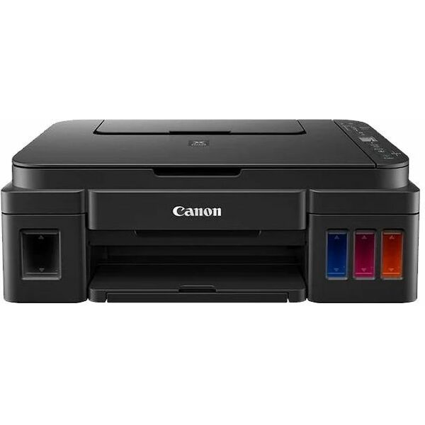 Купить МФУ струйное Canon PIXMA G3410 A4, печать струйная цветная, 4800x1200 dpi, подача: 100 лист., USB, Wi-Fi, печать фотографий, ЖК-панель, изображение 3 в компании Зеон