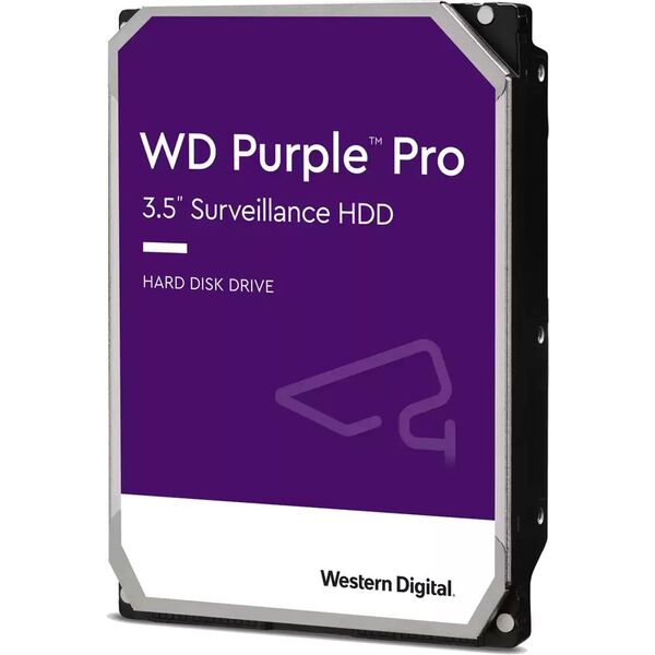 Купить Жесткий диск Western Digital 8Tb Surveillance Purple Pro SATA-III 7200rpm 256Mb 3.5" [WD8001PURP] в компании Зеон