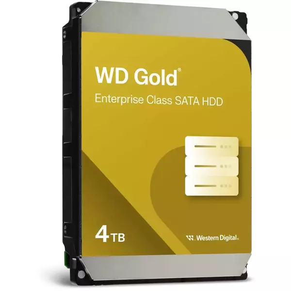 Купить Western Digital 4Tb Server Gold SATA-III 512E 7200rpm 256Mb 3.5" [WD4004FRYZ], изображение 2 в компании Зеон