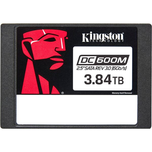 Купить SSD-накопитель Kingston 3.84Tb DC600M SATA-III 2.5" 1 DWPD [SEDC600M/3840G] в компании Зеон