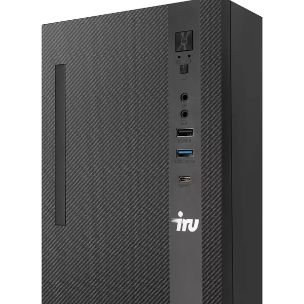 Купить ПК iRU 310SC MT i3 12100 (3.3) 16Gb SSD256Gb UHDG 730 Windows 11 Professional GbitEth 200W черный, изображение 2 в компании Зеон