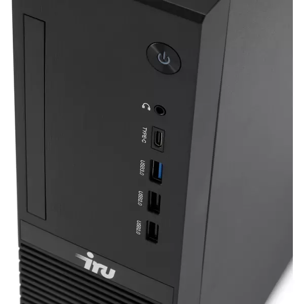 Купить ПК iRU 310SC SFF i3 12100 (3.3) 16Gb SSD256Gb UHDG 730 Windows 11 Professional GbitEth 200W черный, изображение 13 в компании Зеон