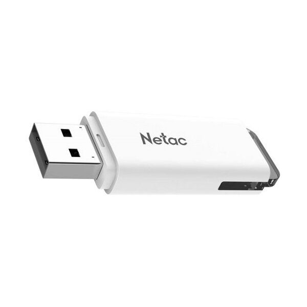 Купить Флеш-диск Netac 64Gb USB2.0 белый [NT03U185N-064G-20WH], изображение 2 в компании Зеон