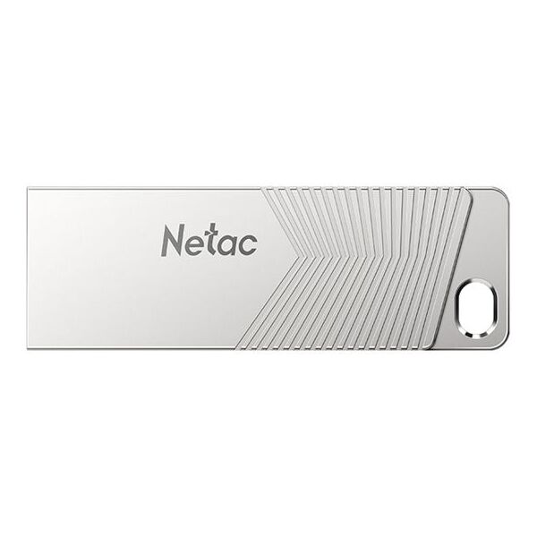 Купить Флеш-диск Netac 128Gb USB3.2 серебристый [NT03UM1N-128G-32PN] в компании Зеон