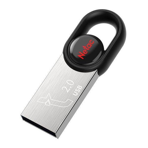 Купить Флеш-диск Netac 64Gb USB2.0 серебристый/черный [NT03UM2N-064G-20BK], изображение 5 в компании Зеон