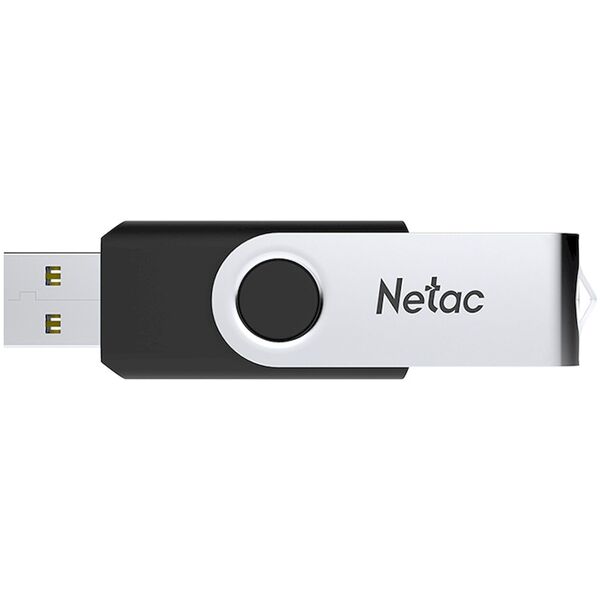 Купить Флеш-диск Netac 64Gb USB2.0 черный/серебристый [NT03U505N-064G-20BK], изображение 5 в компании Зеон