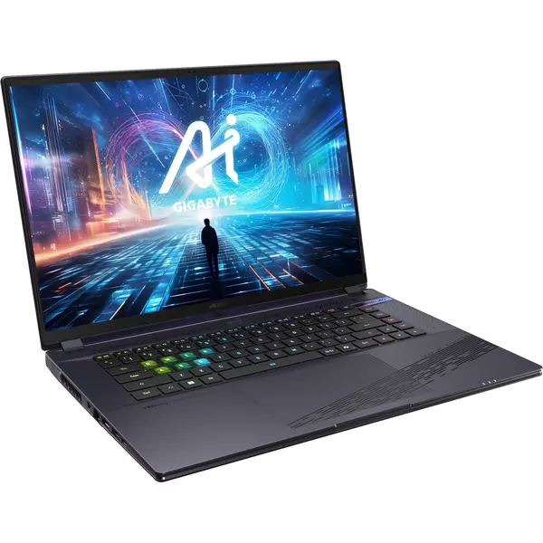 Купить Ноутбук GigaByte Aorus 16X Core i7 14650HX 16Gb SSD1Tb NVIDIA GeForce RTX4070 8Gb 16" IPS QHD+ (2560x1600) Free DOS grey WiFi BT Cam [ASG-53KZC54SD], изображение 9 в компании Зеон