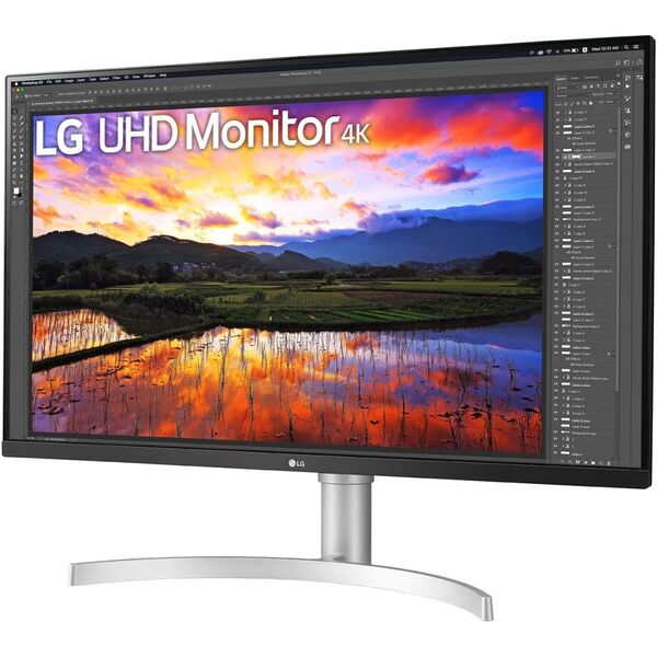 Купить ЖК-монитор LG 32UN650-W 31.5" IPS LED 16:9 HDMI M/M матовая HAS 350cd 178гр/178гр 3840x2160 60Hz DP 4K 8.2кг белый [32UN650-W.ARUZ], изображение 3 в компании Зеон