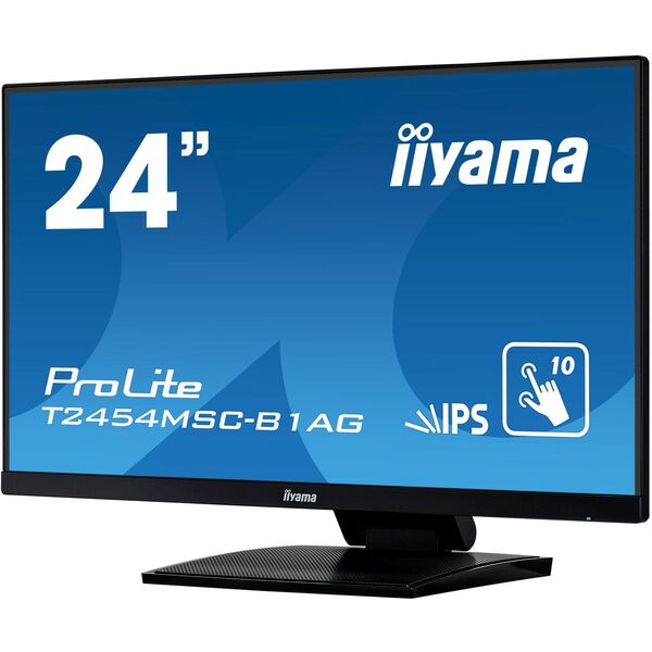 Купить ЖК-монитор Iiyama ProLite T2454MSC-B1AG 23.8" IPS 4ms 16:9 HDMI M/M матовая HAS 1000:1 250cd 178гр/178гр 1920x1080 60Hz VGA FHD USB Touch 5.5кг черный, изображение 8 в компании Зеон