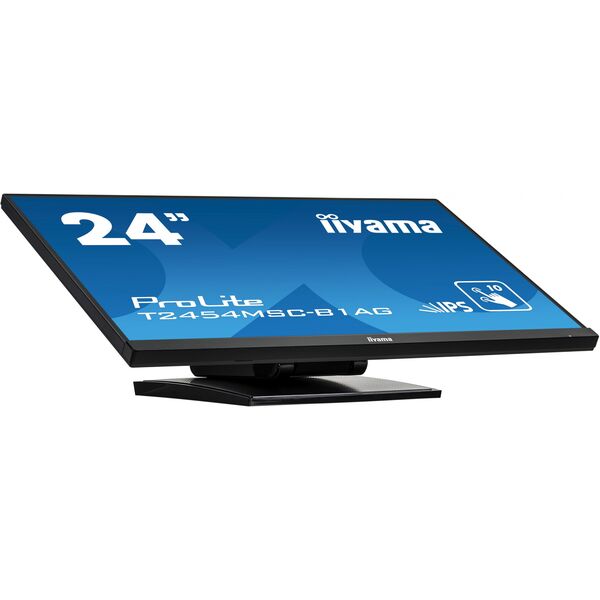 Купить ЖК-монитор Iiyama ProLite T2454MSC-B1AG 23.8" IPS 4ms 16:9 HDMI M/M матовая HAS 1000:1 250cd 178гр/178гр 1920x1080 60Hz VGA FHD USB Touch 5.5кг черный, изображение 3 в компании Зеон