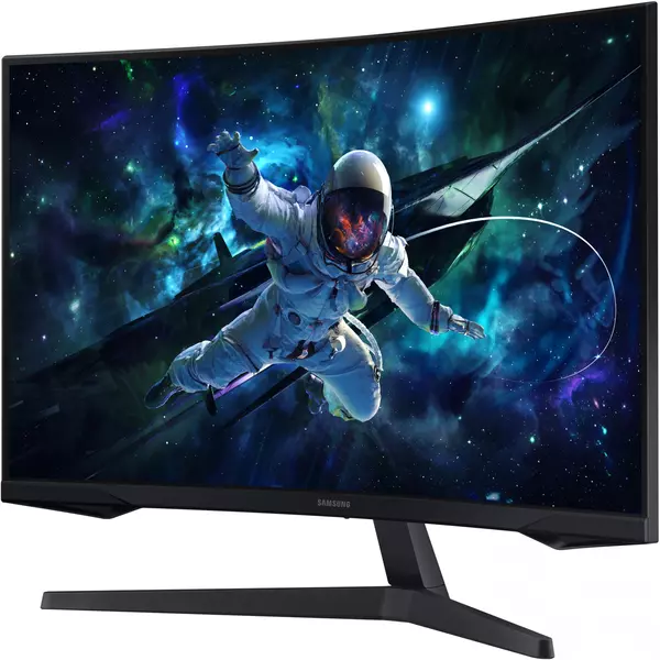 Купить ЖК-монитор Samsung Odyssey G5 S27CG550EI 27" VA LED 1ms 16:9 HDMI матовая 300cd 178гр/178гр 2560x1440 165Hz FreeSync DP Quad 2K (1440p) USB 4.1кг черный [LS27CG550EIXCI], изображение 2 в компании Зеон