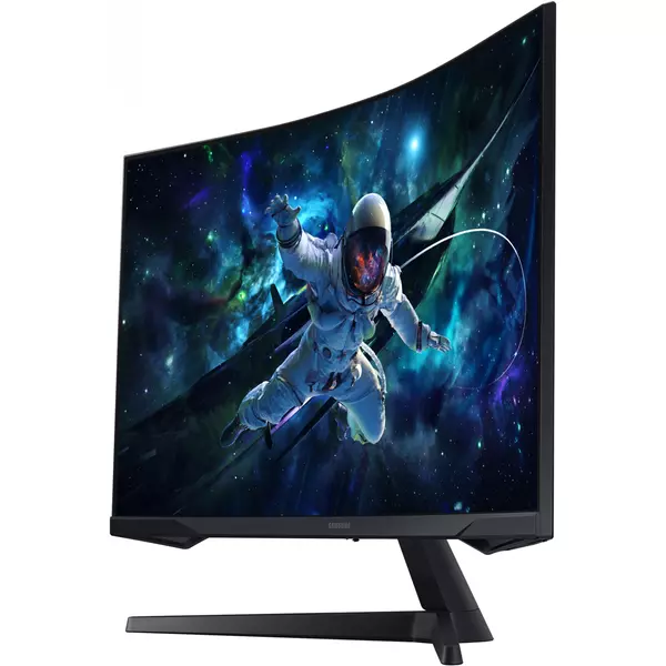 Купить ЖК-монитор Samsung Odyssey G5 S32CG550EI 32" VA LED 1ms 16:9 HDMI матовая 300cd 178гр/178гр 2560x1440 165Hz FreeSync DP 2K USB 5.2кг черный [LS32CG550EIXCI], изображение 4 в компании Зеон