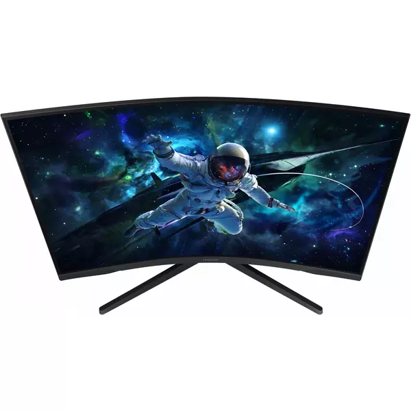 Купить ЖК-монитор Samsung Odyssey G5 S32CG550EI 32" VA LED 1ms 16:9 HDMI матовая 300cd 178гр/178гр 2560x1440 165Hz FreeSync DP 2K USB 5.2кг черный [LS32CG550EIXCI], изображение 7 в компании Зеон