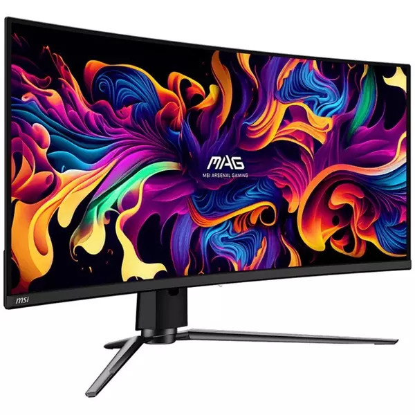 Купить ЖК-монитор MSI MAG 341CQP 34" QD OLED LED 21:9 HDMI матовая HAS 250cd 178гр/178гр 3440x1440 175Hz FreeSync Premium Pro DP UW USB 9.3кг черный [9S6-3DD04T-010], изображение 2 в компании Зеон