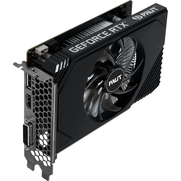 Купить Видеокарта Palit GeForce RTX 3050 6Gb PCI-E 4.0 96bit GDDR6 1042/14000 DVIx1 HDMIx1 DPx1 HDCP RTL (RTX3050 STORMX NVIDIA) [NE63050018JE-1070F], изображение 3 в компании Зеон