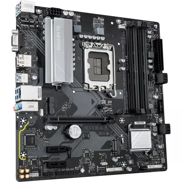 Купить Материнская плата GigaByte B760M D3HP DDR4 LGA1700 Intel B760 4xDDR4 mATX AC`97 8ch(7.1) GbLAN RAID+VGA+HDMI+DP, изображение 3 в компании Зеон