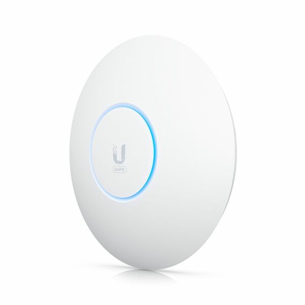 Купить Точка доступа Wi-Fi Ubiquiti U6-Enterprise UniFi 6 AP, 2.4+5 ГГц, Wi-Fi 6E, 4х4 MU-MIMO, 802.3at, 1х 2.5G RJ45, изображение 2 в компании Зеон