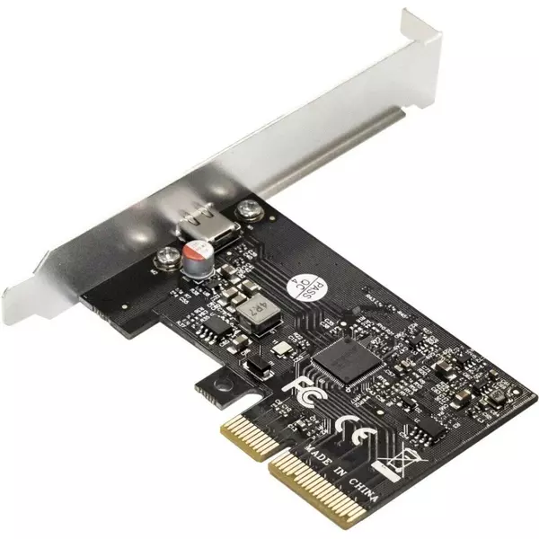 Купить Контроллер Exegate EXE-321 PCI-E x4 v3.0, 20Gbps (USB3.2 GEN2x2) Type-C ext., ASMedia Chipset ASM3242 [EX293839RUS], изображение 2 в компании Зеон