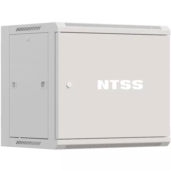 Купить Шкаф коммутационный Премиум настенный NTSS NTSS-W12U6060FD 12U 570x600мм пер.дв.металл 60кг серый 500мм 27кг 220град. 635мм IP20 сталь в компании Зеон