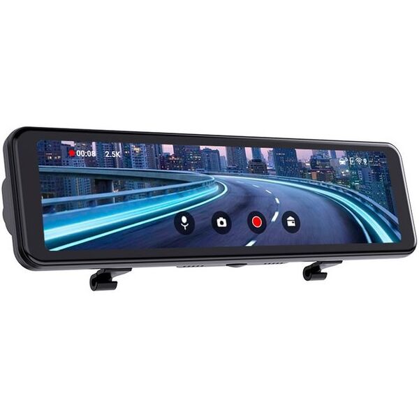 Купить Видеорегистратор TrendVision CarPlay Mirror 2Mpix 2160x3840 2160p 150гр. MSTAR 8826 черный [TVCPM], изображение 6 в компании Зеон