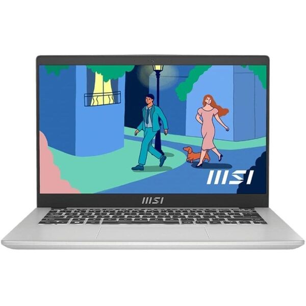 Купить Ноутбук MSI Modern 14 C12M-239RU Core i5 1235U 8Gb SSD512Gb Intel Iris Xe graphics 14" IPS FHD (1920x1080) Windows 11 Home silver WiFi BT Cam [9S7-14J111-239] в компании Зеон