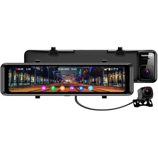 Купить Видеорегистратор TrendVision MR-1100 черный 2Mpix 2160x3840 2160p 150гр. GPS SA 223 [TVMR1100] в компании Зеон