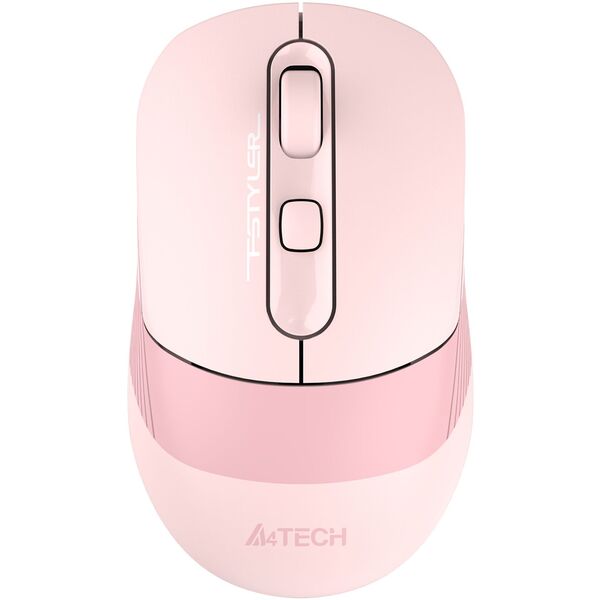 Купить Мышь A4-Tech Fstyler FB10CS BABY PINK розовый оптическая 2000dpi silent беспров. BT/Radio USB 4but в компании Зеон