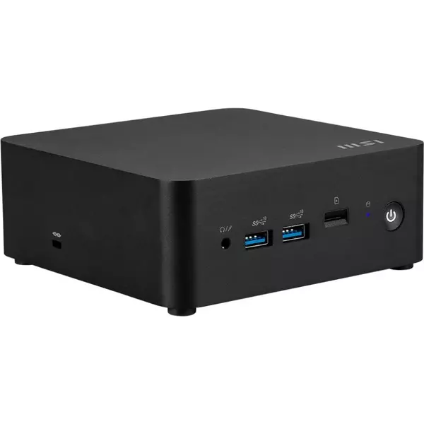 Купить Неттоп MSI Cubi NUC 1M-043XRU Core 7 150U (1.8) 16Gb SSD512Gb Graphics CR noOS GbitEth WiFi BT 120W черный [9S6-B0B111-043], изображение 3 в компании Зеон