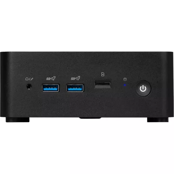 Купить Неттоп MSI Cubi NUC 1M-043XRU Core 7 150U (1.8) 16Gb SSD512Gb Graphics CR noOS GbitEth WiFi BT 120W черный [9S6-B0B111-043], изображение 2 в компании Зеон