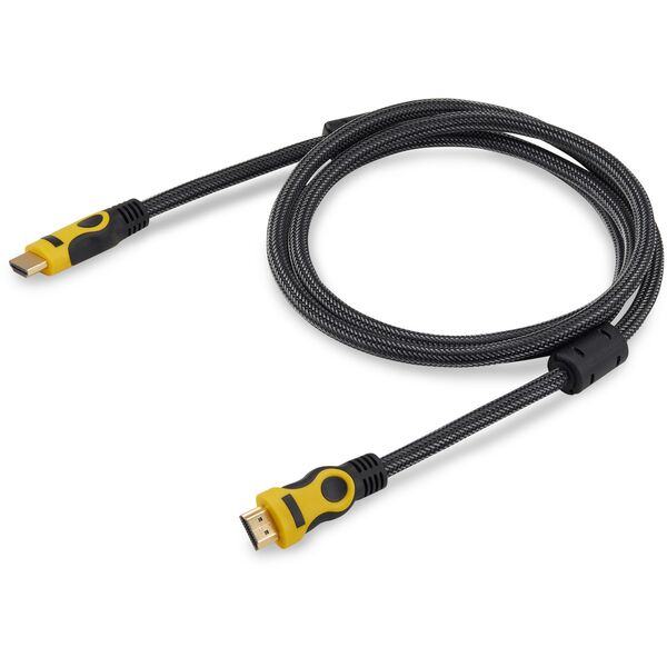 Купить Кабель аудио-видео BURO HDMI 1.4 HDMI (m)/HDMI (m) 1.8м. [HDMI 19M-19M BRAID], изображение 2 в компании Зеон