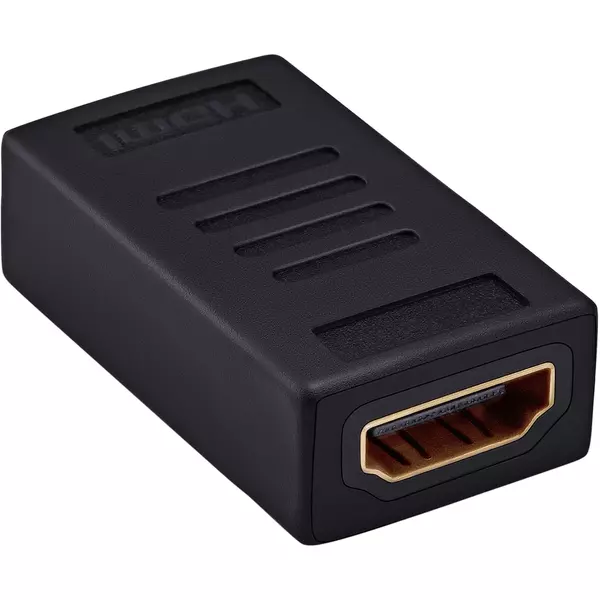 Купить Адаптер аудио-видео BURO HDMI (f)/HDMI (f) позолоч.конт. черный [BHP-ADP-HDMI-2.0], изображение 2 в компании Зеон